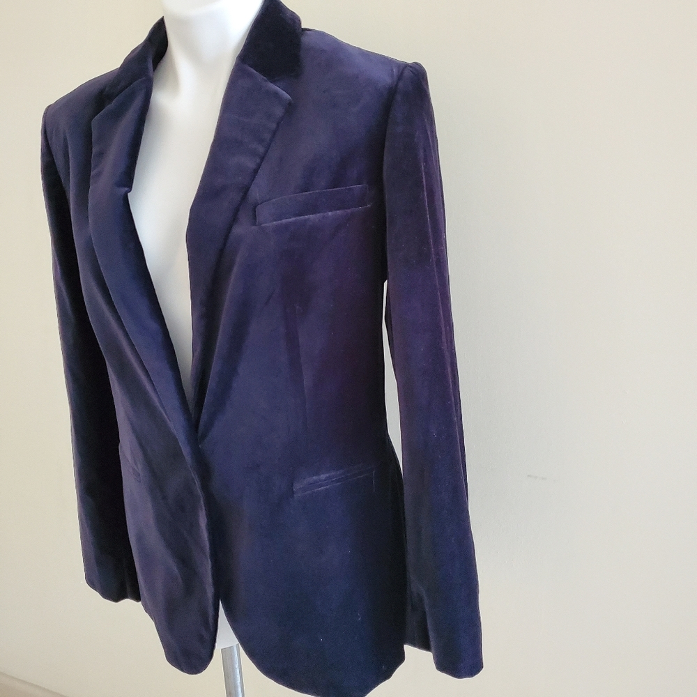 Sold.Lauren Ralph Lauren velvet blazer - Picture 4 of 6